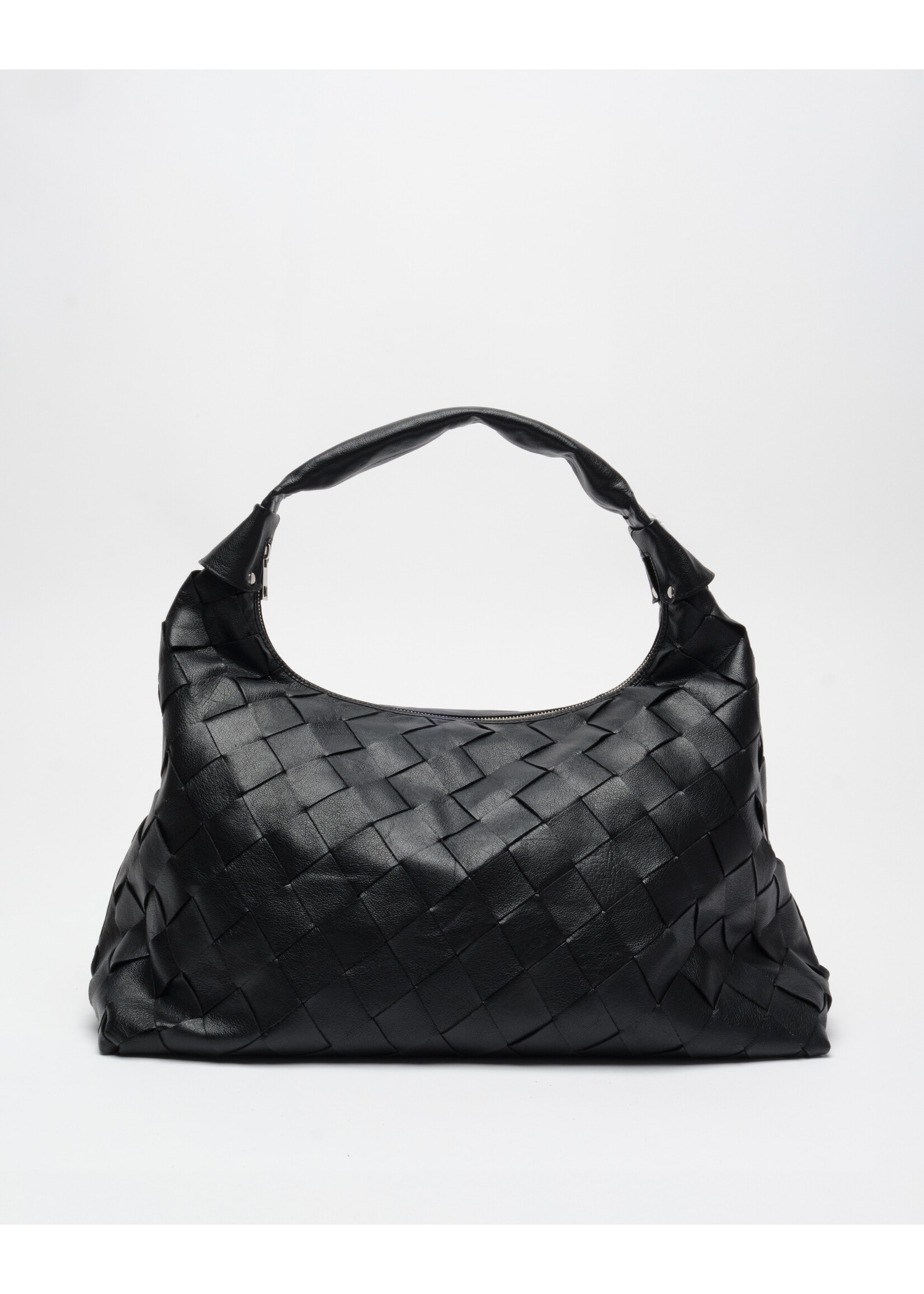 Núnoo Maxi dandy braided bag - Mountain black