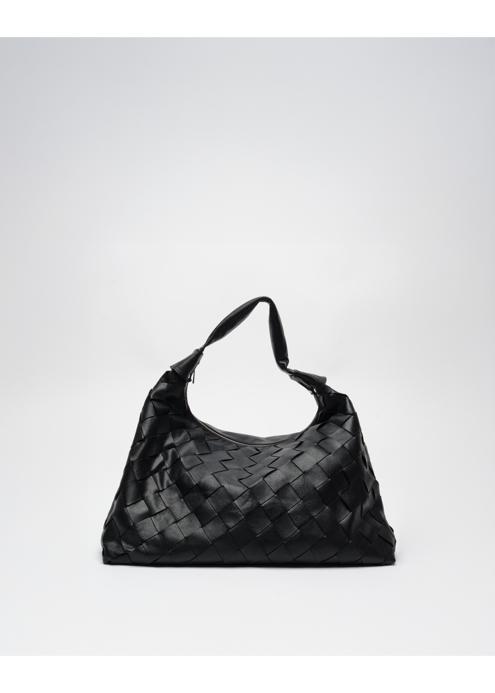 Núnoo Maxi dandy braided bag - Mountain black
