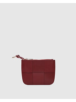 Núnoo Jessie braided florence wallet - Maroon