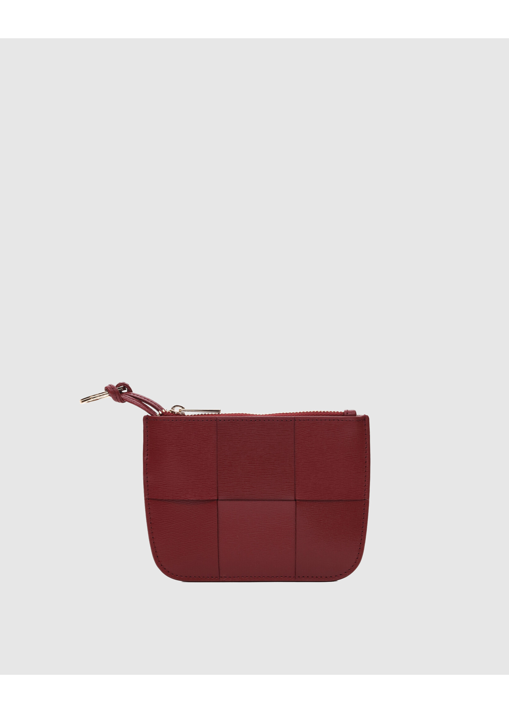 Núnoo Jessie braided florende  wallet - Maroon