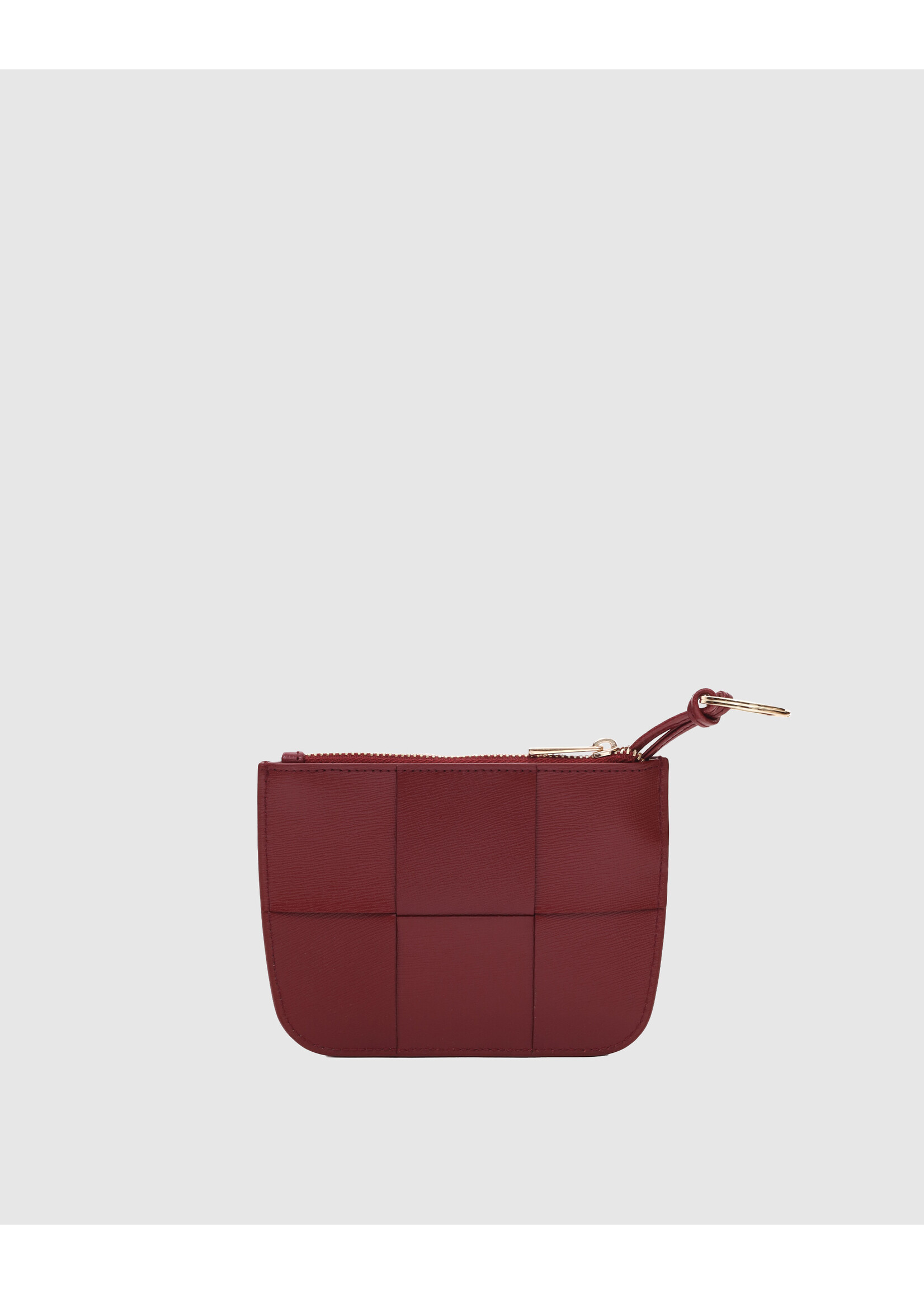 Núnoo Jessie braided florende  wallet - Maroon