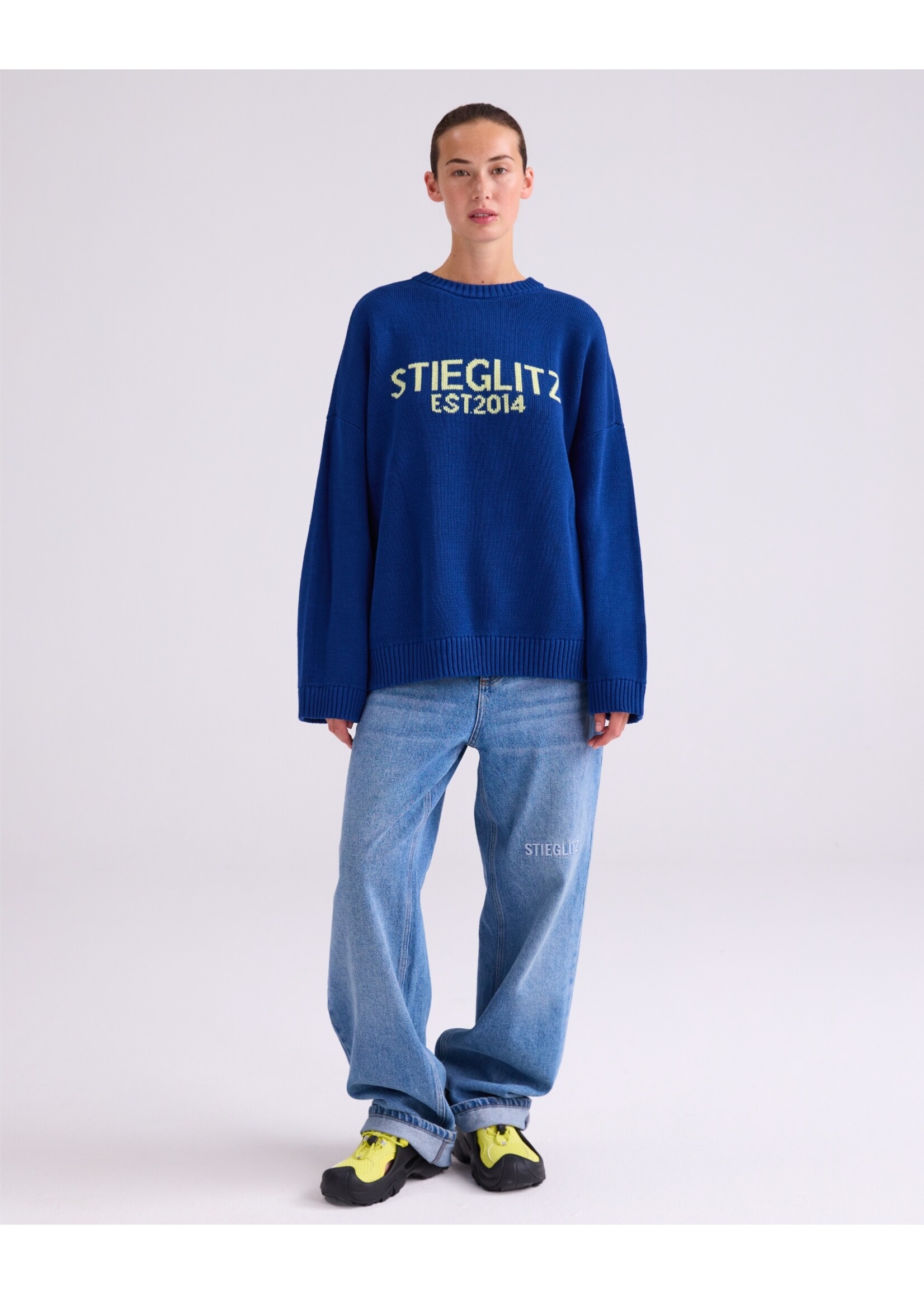 Stieglitz Anita knit sweater - Blue