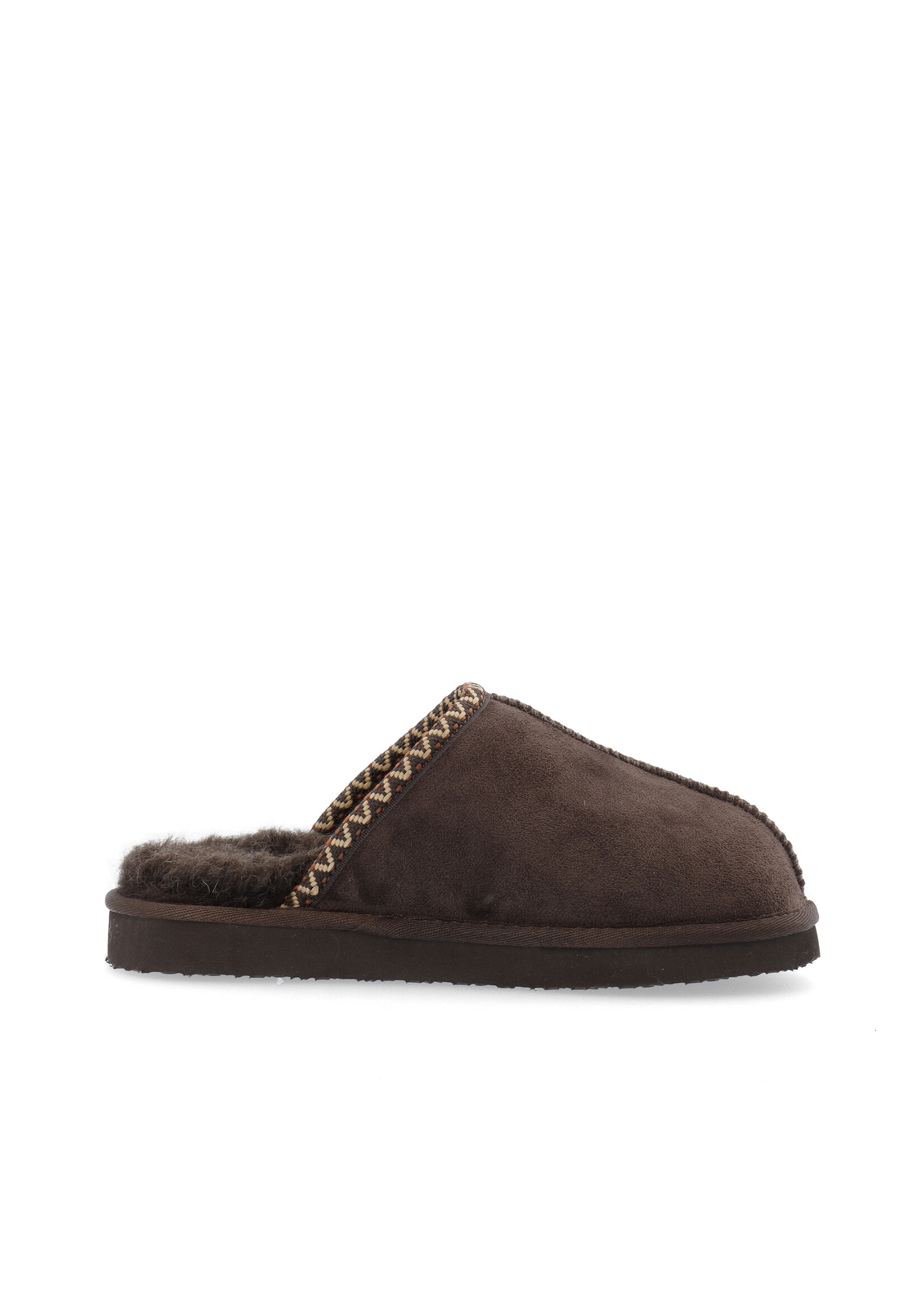 Biasweetie Binded Slipper - Dark brown