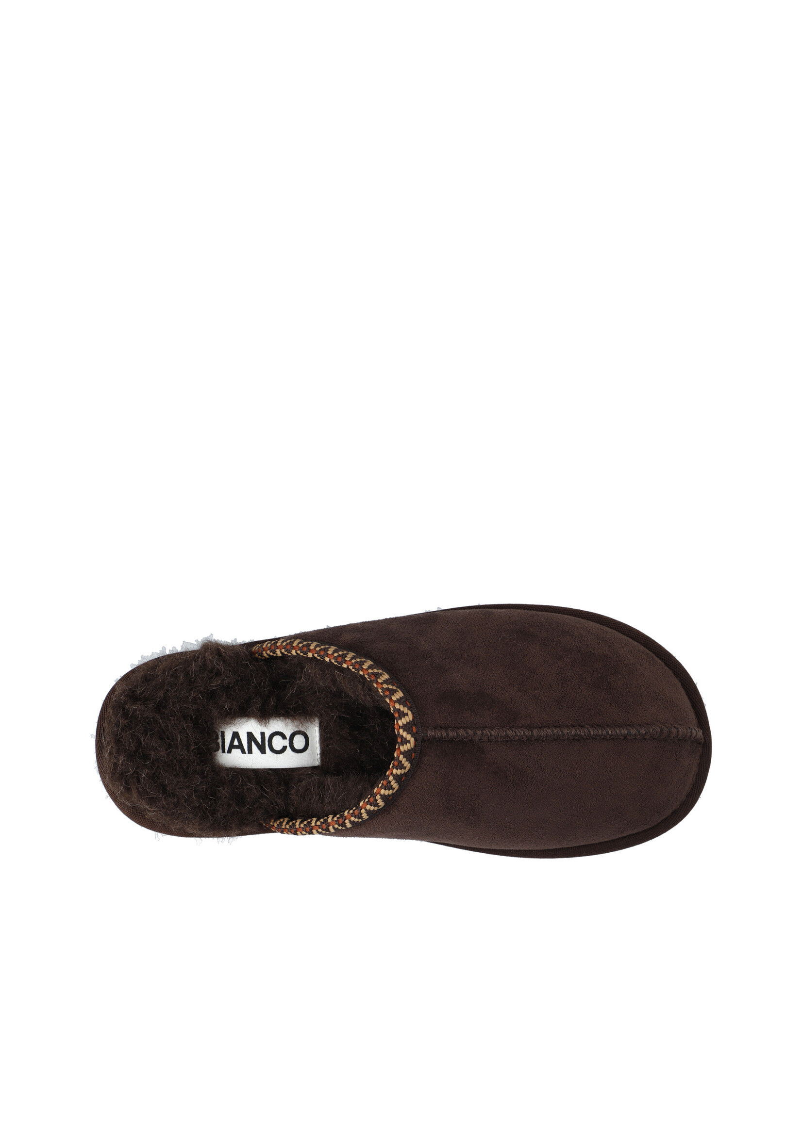Biasweetie Binded Slipper - Dark brown