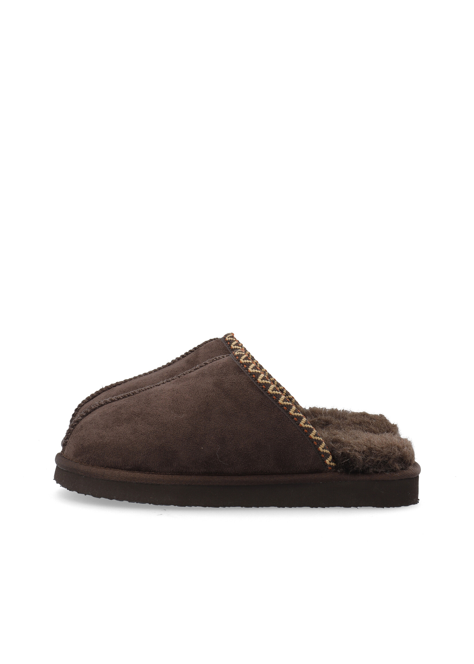 Biasweetie Binded Slipper - Dark brown