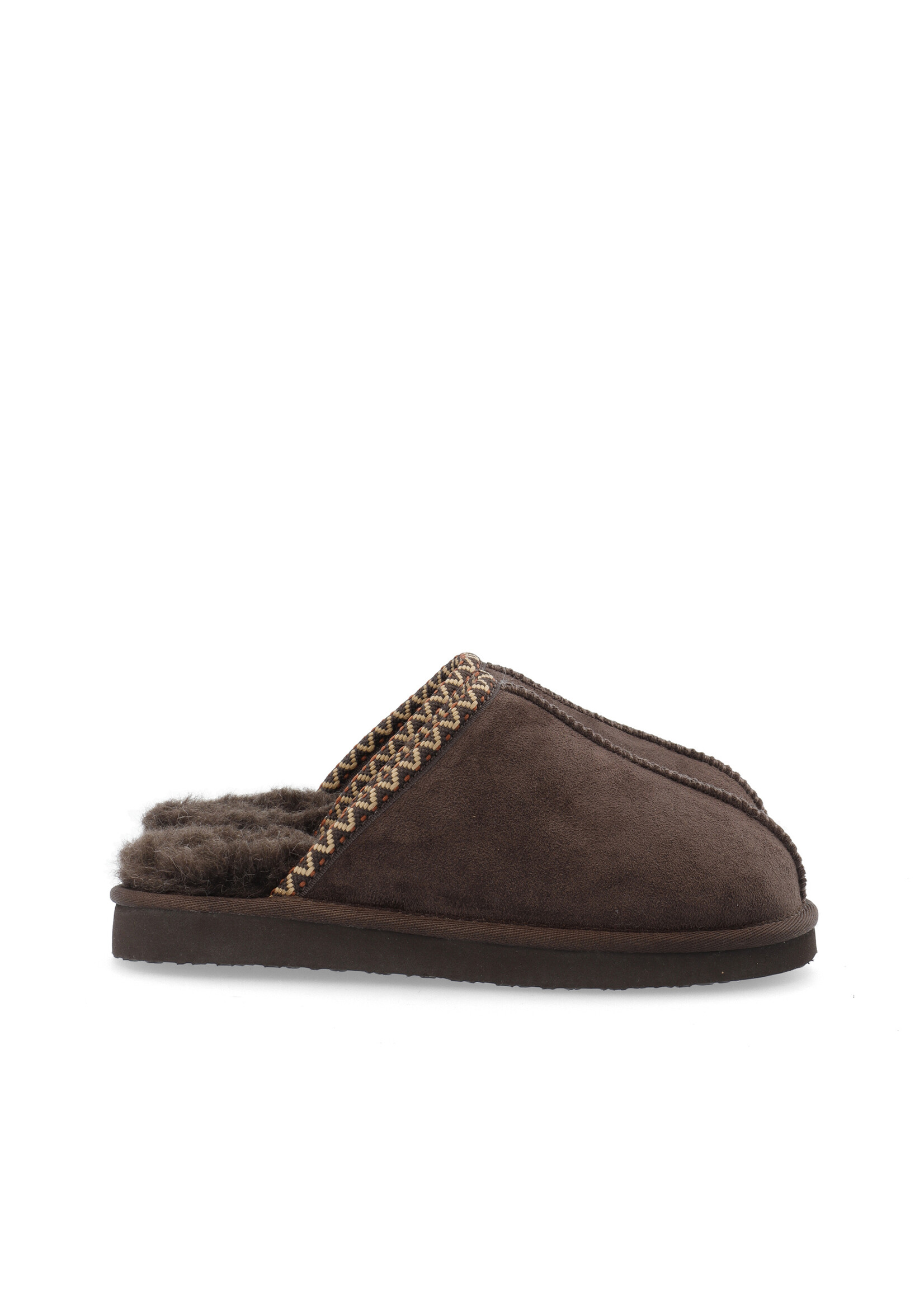 Biasweetie Binded Slipper - Dark brown