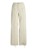 JXAYA TOKYO LACE UP PANT - ECRU
