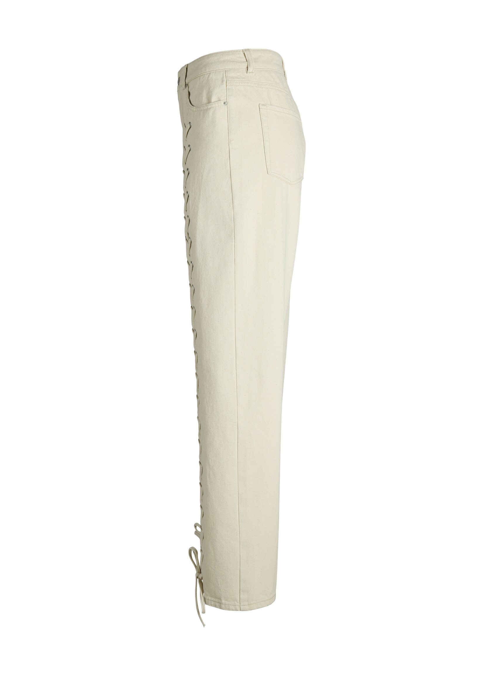 JXAYA TOKYO LACE UP PANT - ECRU
