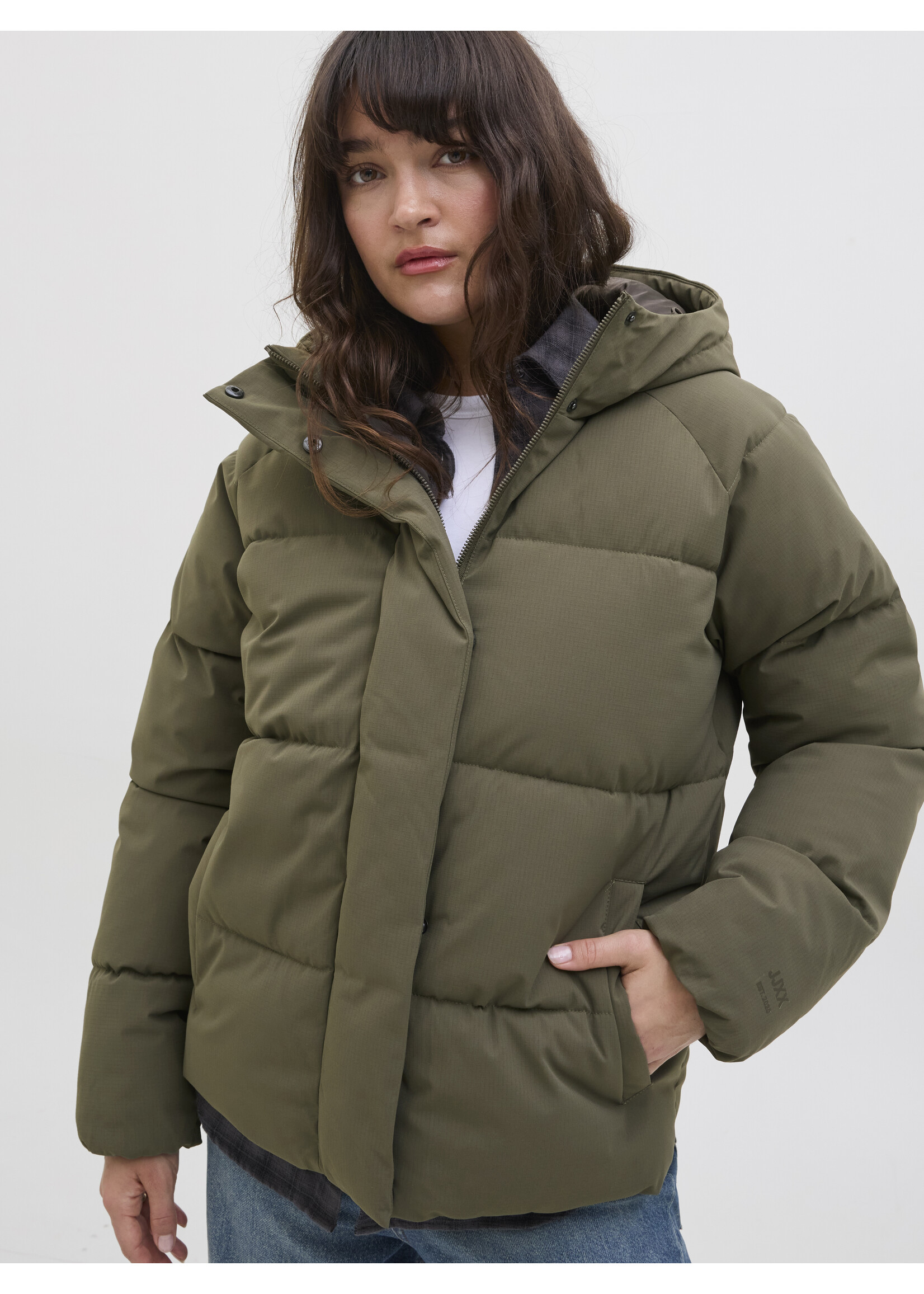 JXGLOBAL PUFFER JACKET - SEA TURTLE