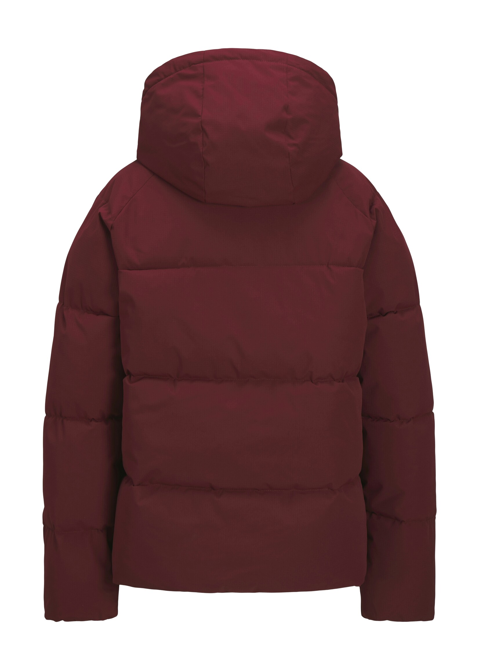 JXGLOBAL PUFFER JACKET - CABERNET