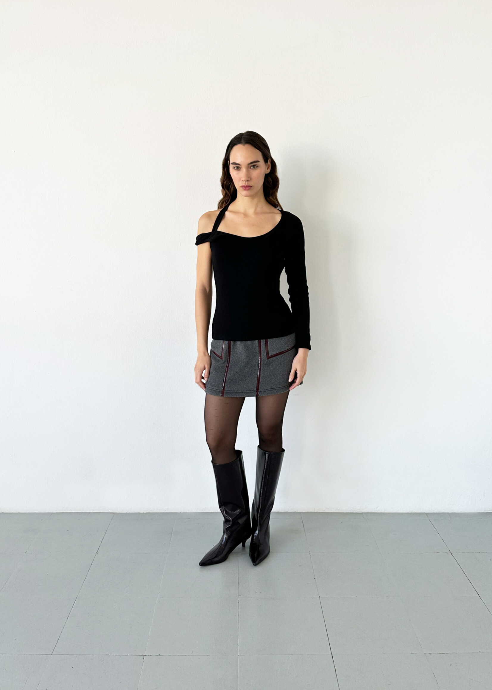 Laagam Frankie short skirt - Grey