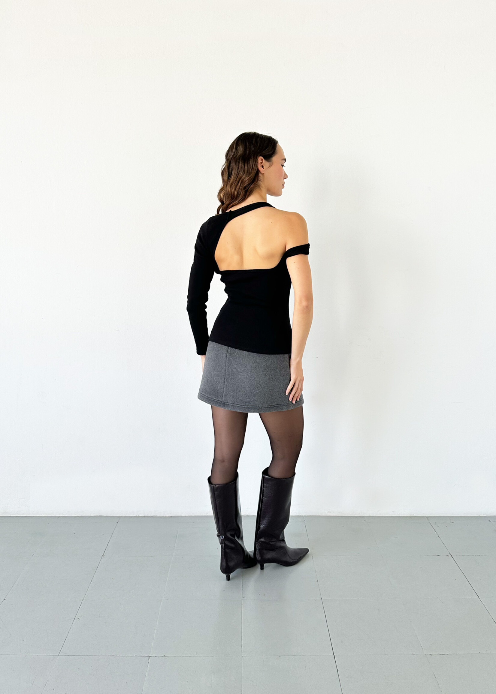 Laagam Frankie short skirt - Grey