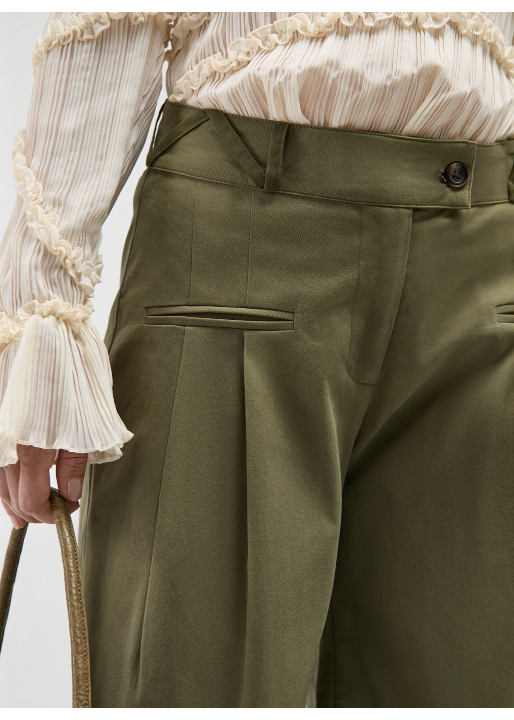 Laagam Jet tailored pants - Khaki