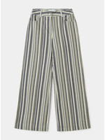 Laagam Holly corduroy pants - Grey stripes