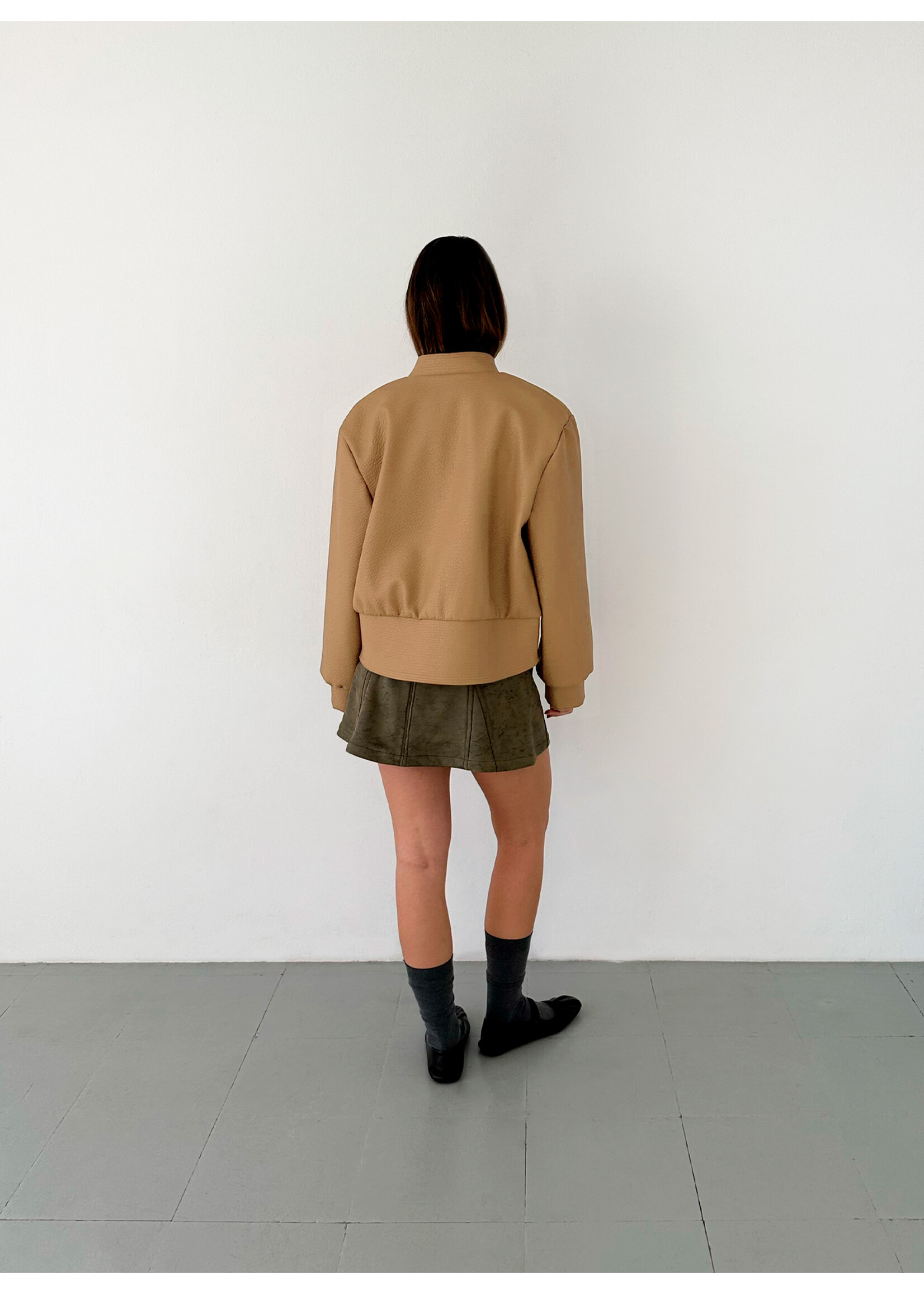 Laagam Freya bomber jacket - Camel