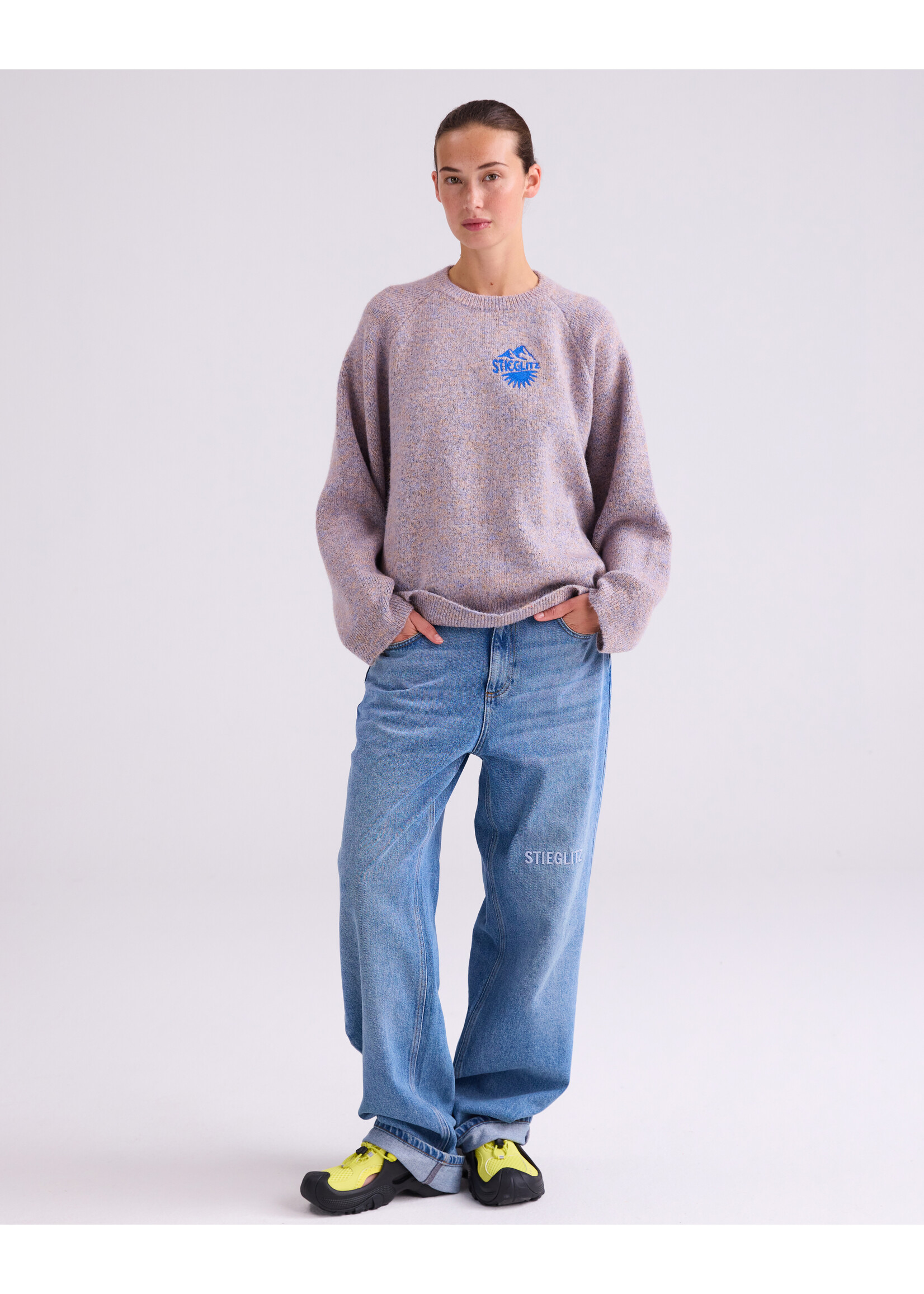 Stieglitz MELICIA JUMPER - PURPLE MELANGE