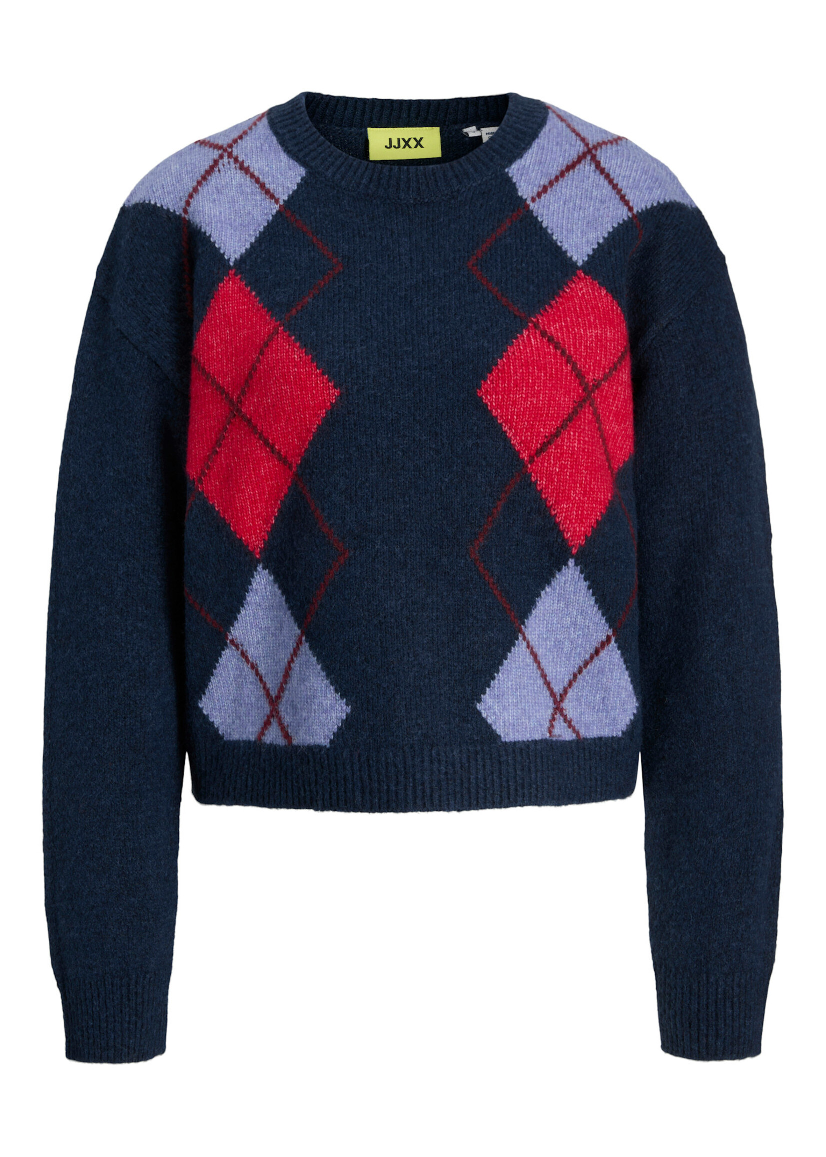 JXHARVI CREW NECK KNIT - NAVY