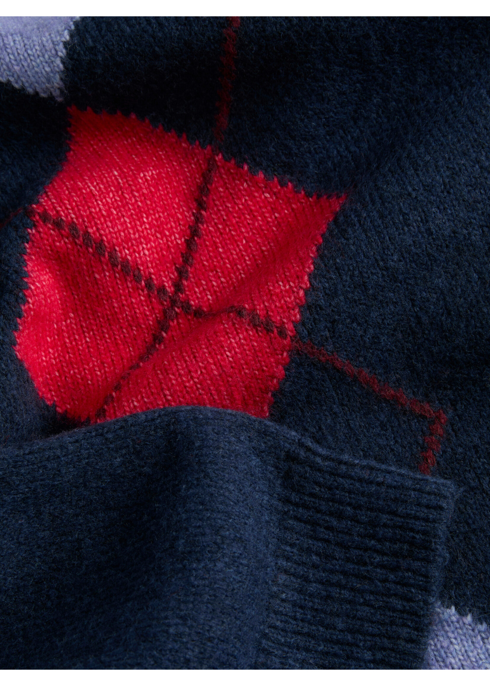 JXHARVI CREW NECK KNIT - NAVY
