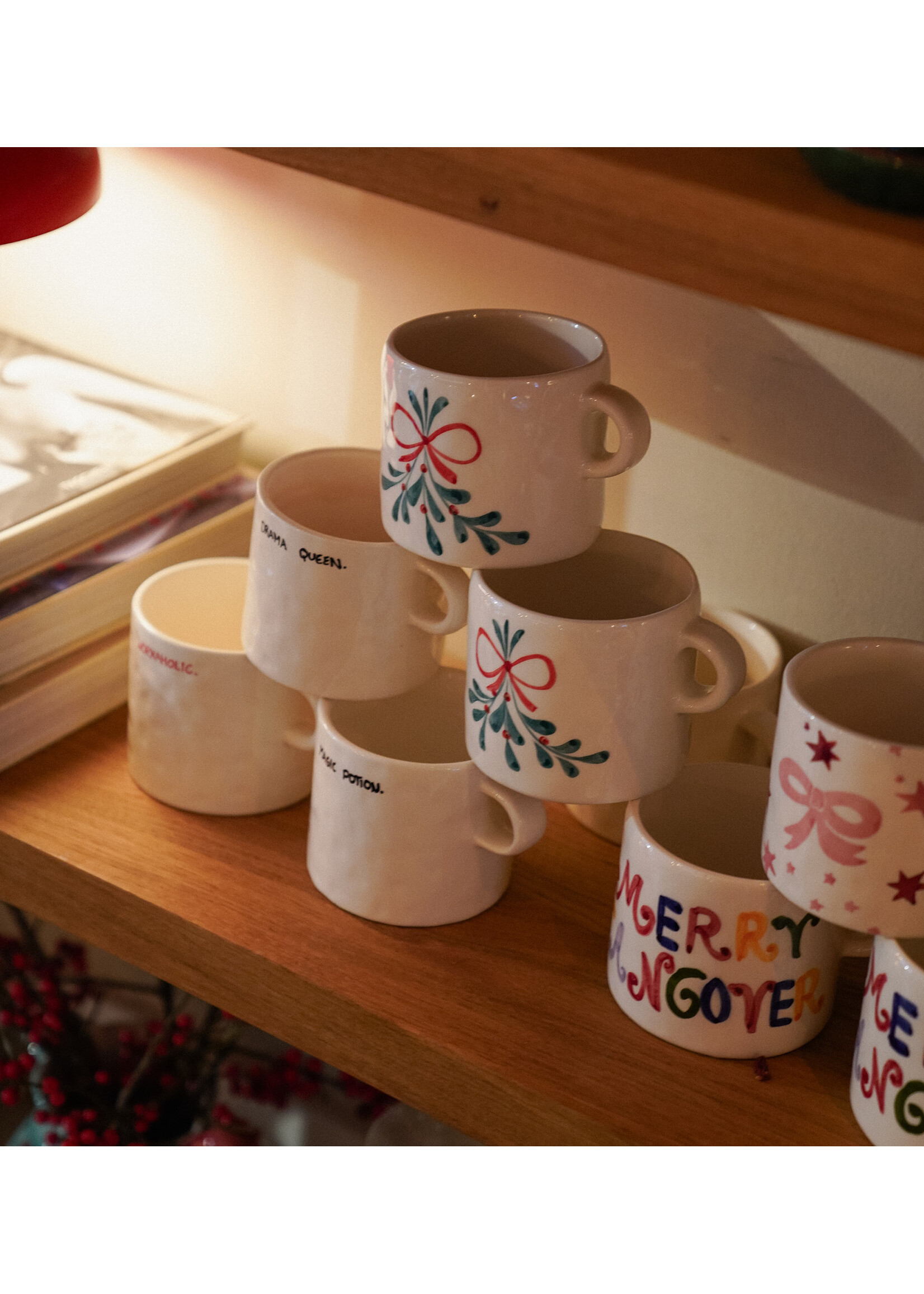 anna+nina Mistletoe mug