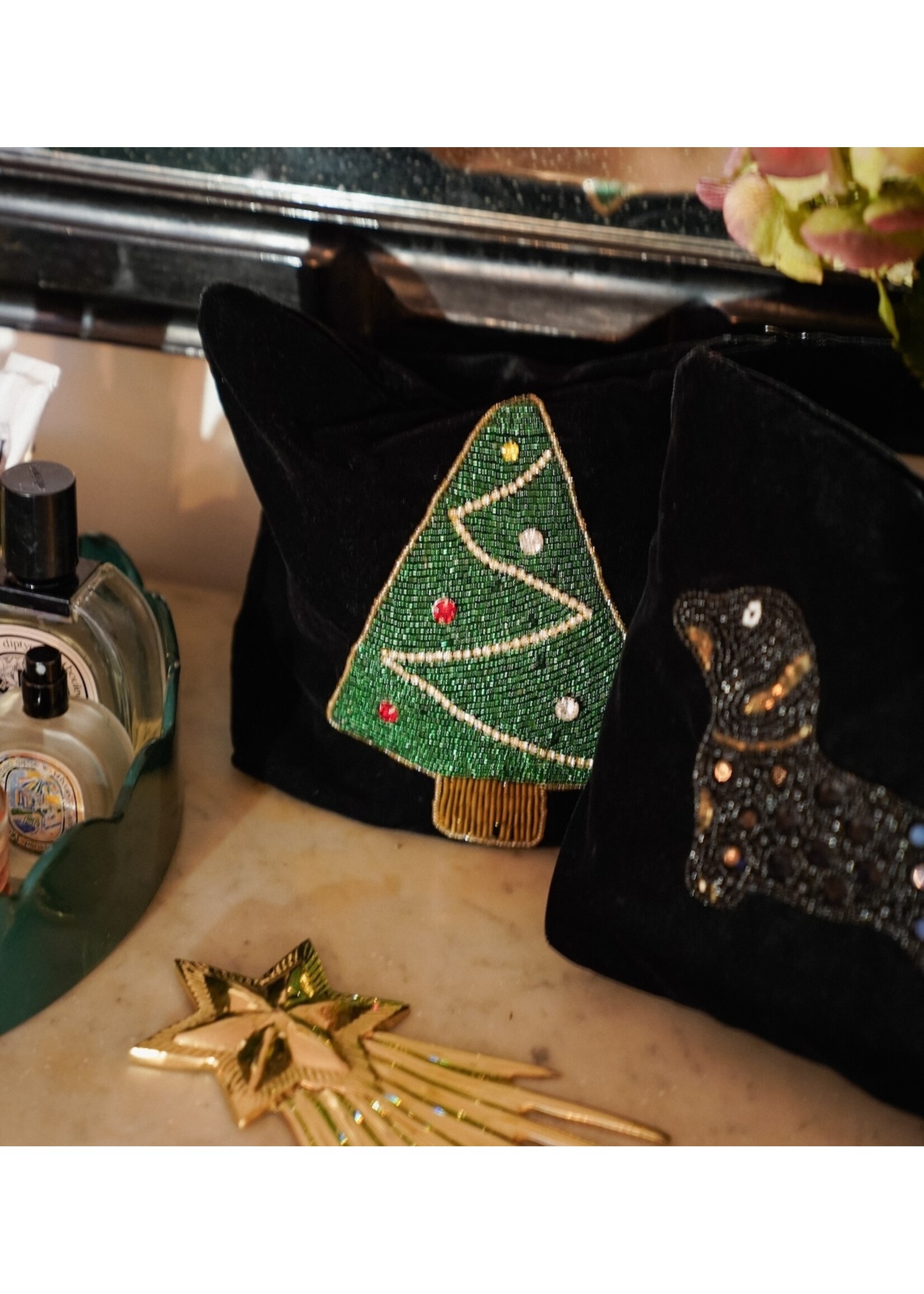 anna+nina Christmas tree pouch