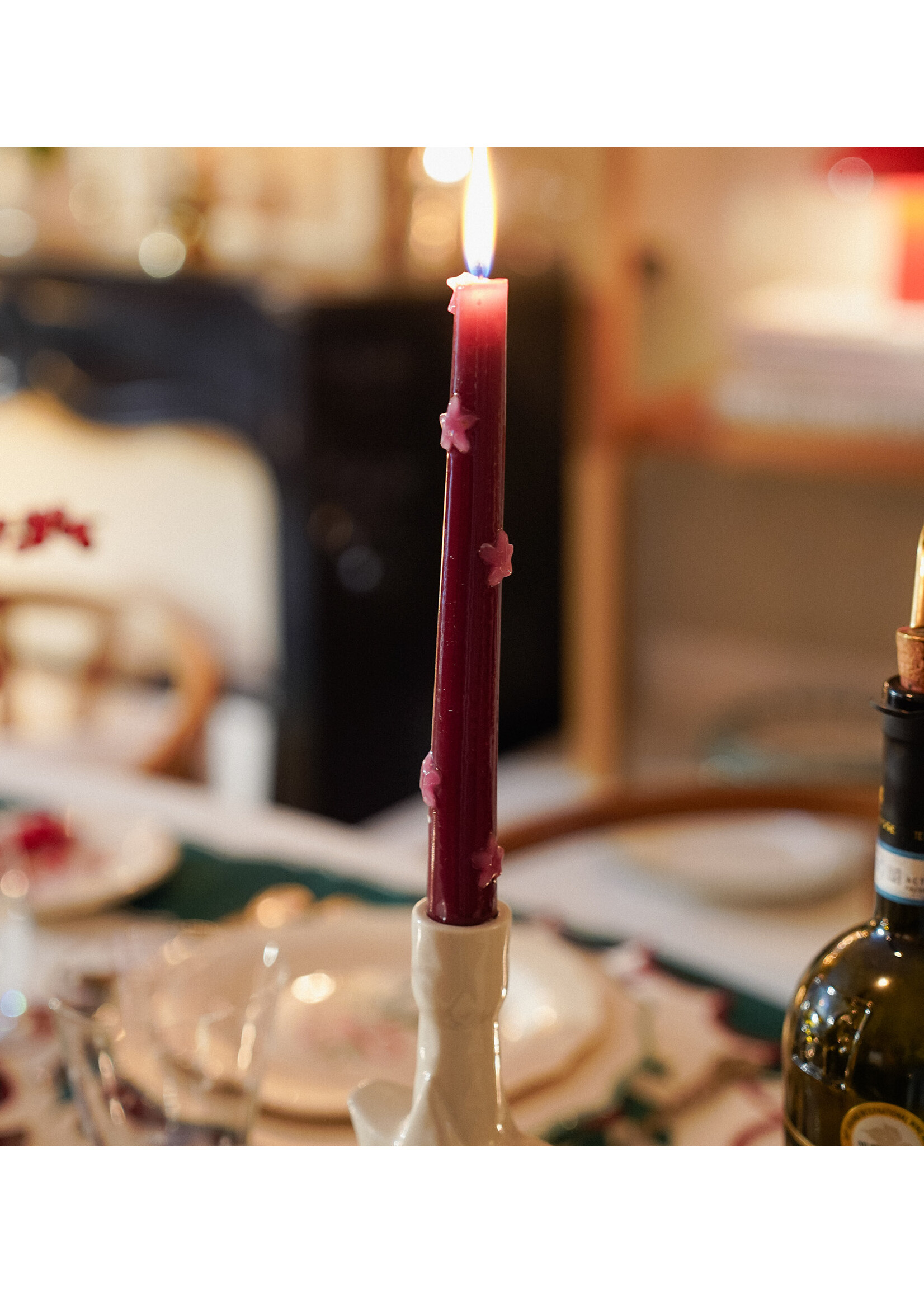 anna+nina Noel night stars candle set of 2