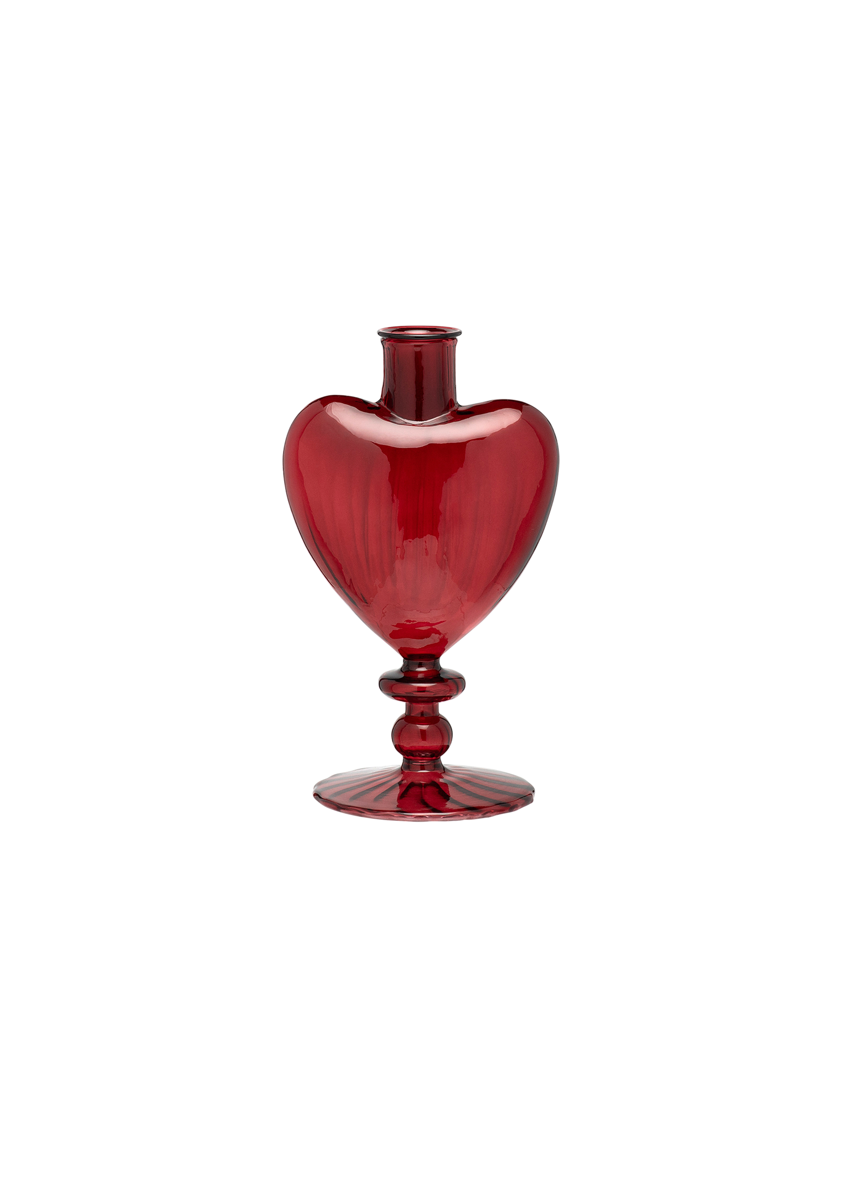 anna+nina Maroon candle holder