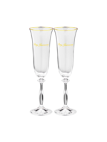 anna+nina Dry January champagne flute set of 2