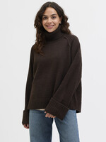 JXELLINORA ROLL NECK KNIT - BRACKEN