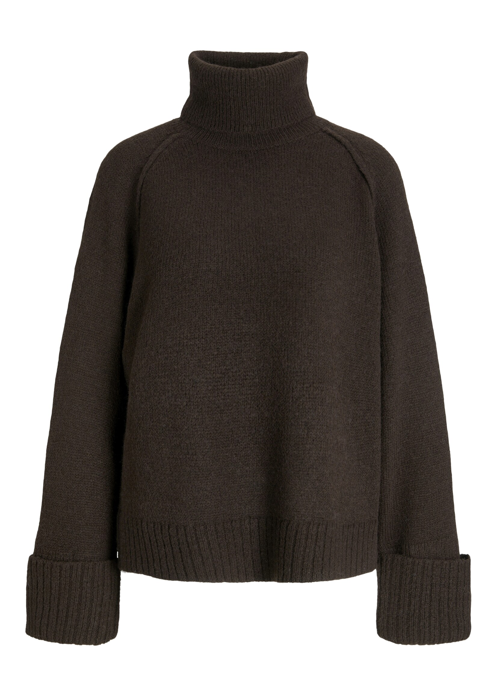JXELLINORA ROLL NECK KNIT - BRACKEN