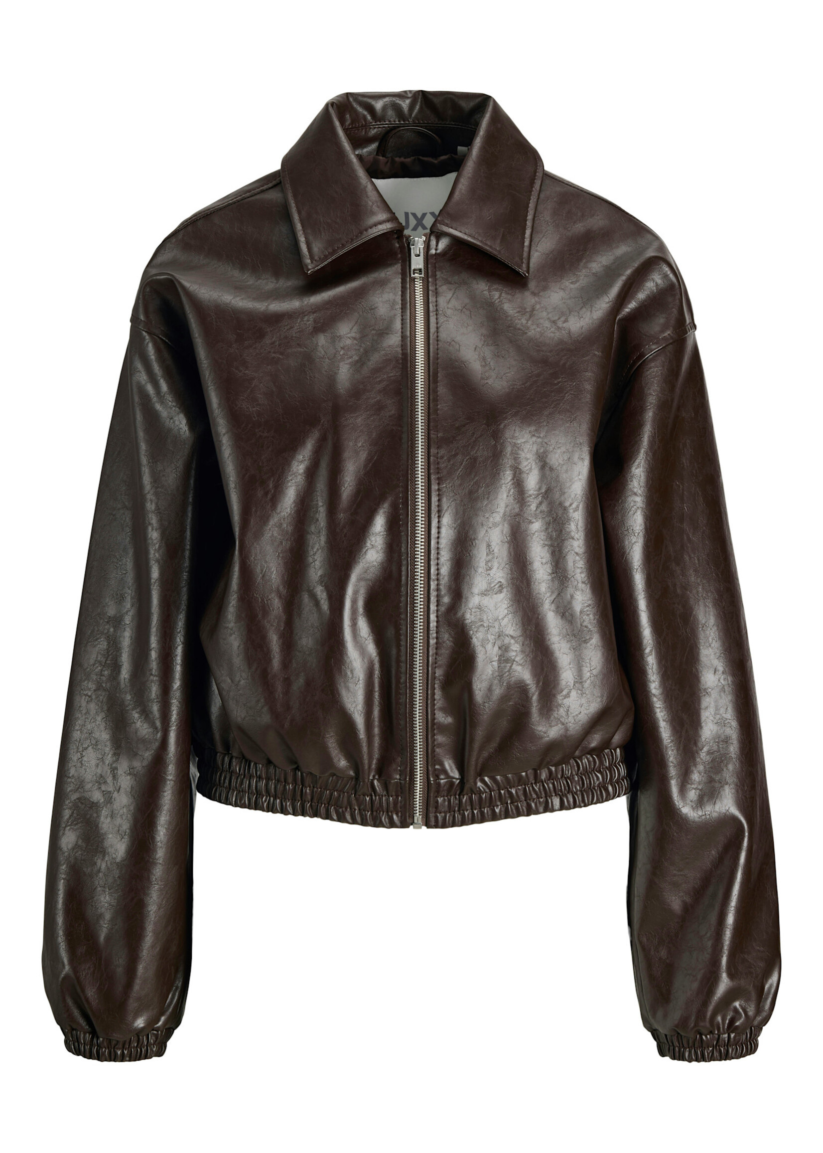 JXJODY SHINY JACKET - SEAL BROWN