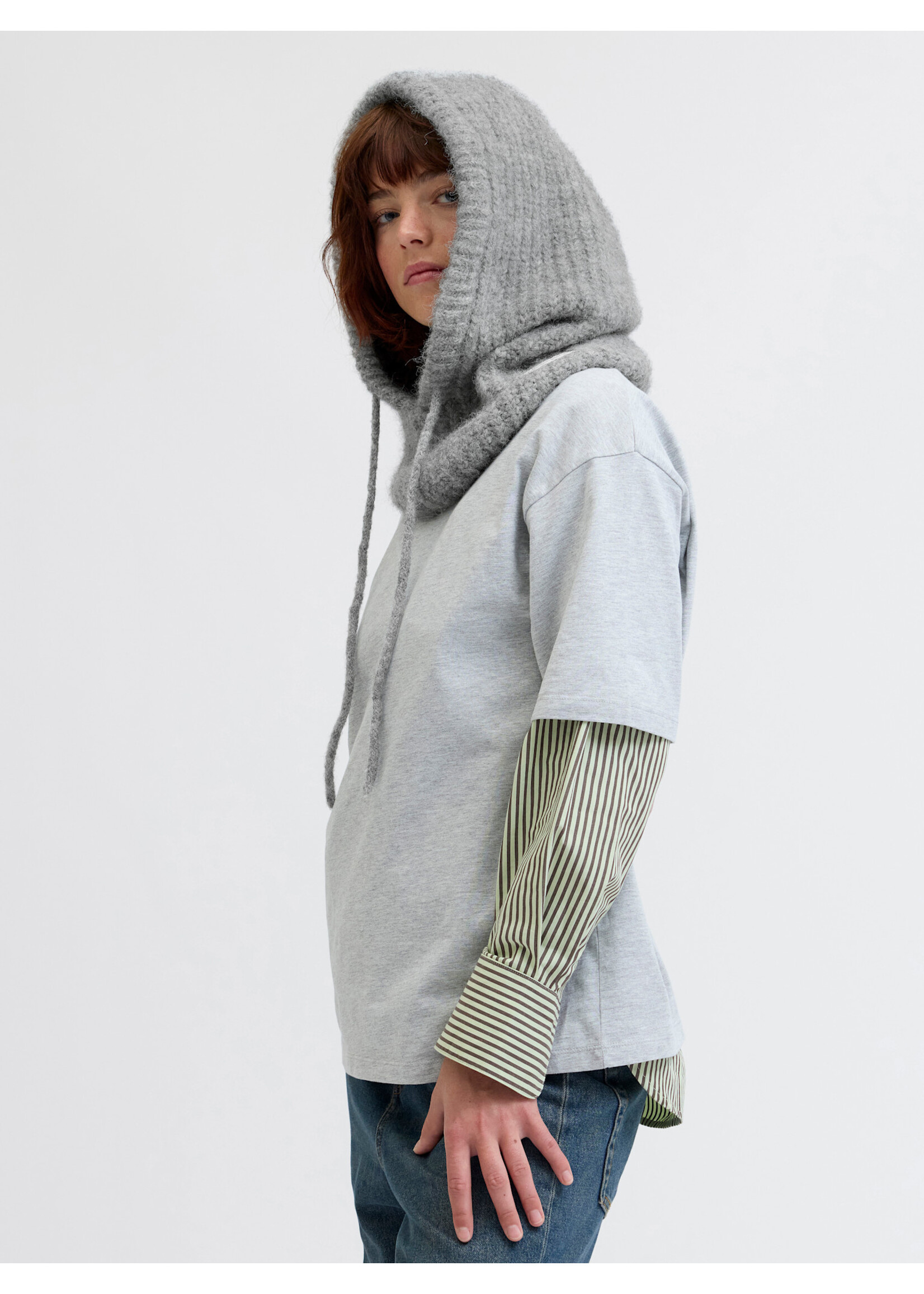 JXKATHERINE BALACLAVA - MEDIUM GREY MELANGE