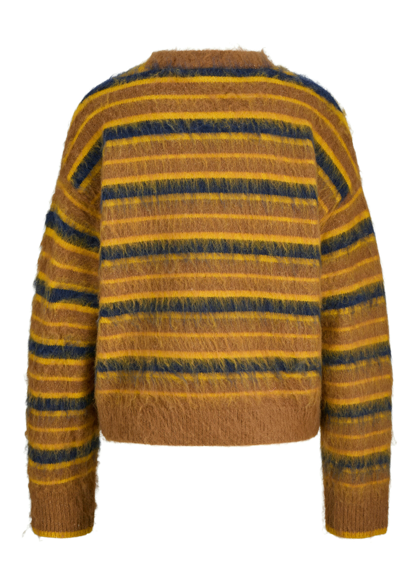 JXCALISTA CREW NECK KNIT - RUBBER/GOLD FLAKE