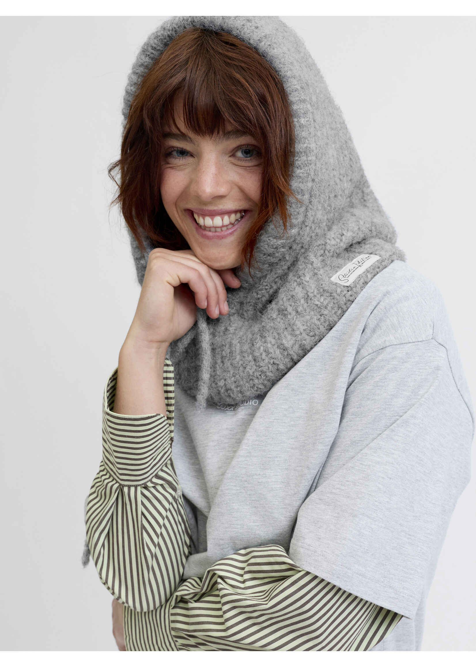 JXKATHERINE BALACLAVA - MEDIUM GREY MELANGE