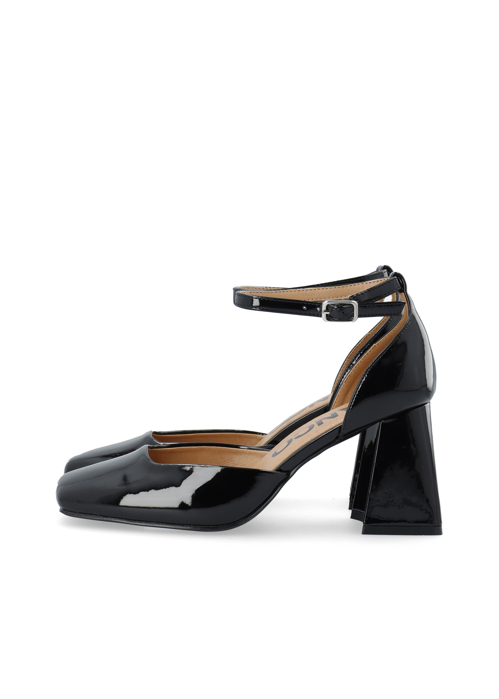Biajoyce D'orsay Pump Faux Leather - Black