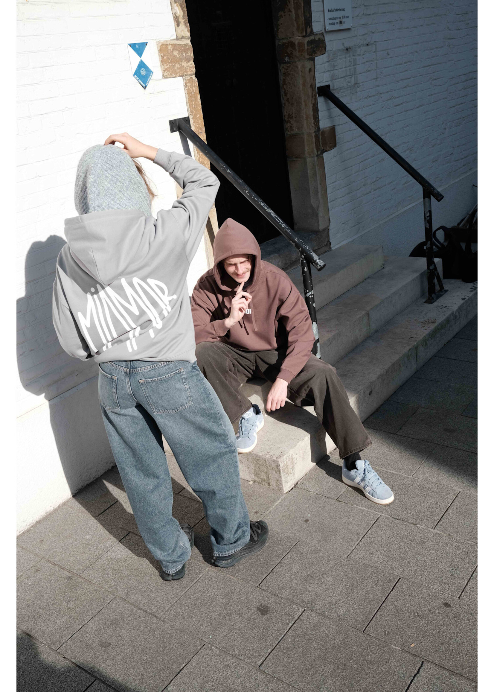 MIAMOR Miamor supreme unisex hoodie - stone grey