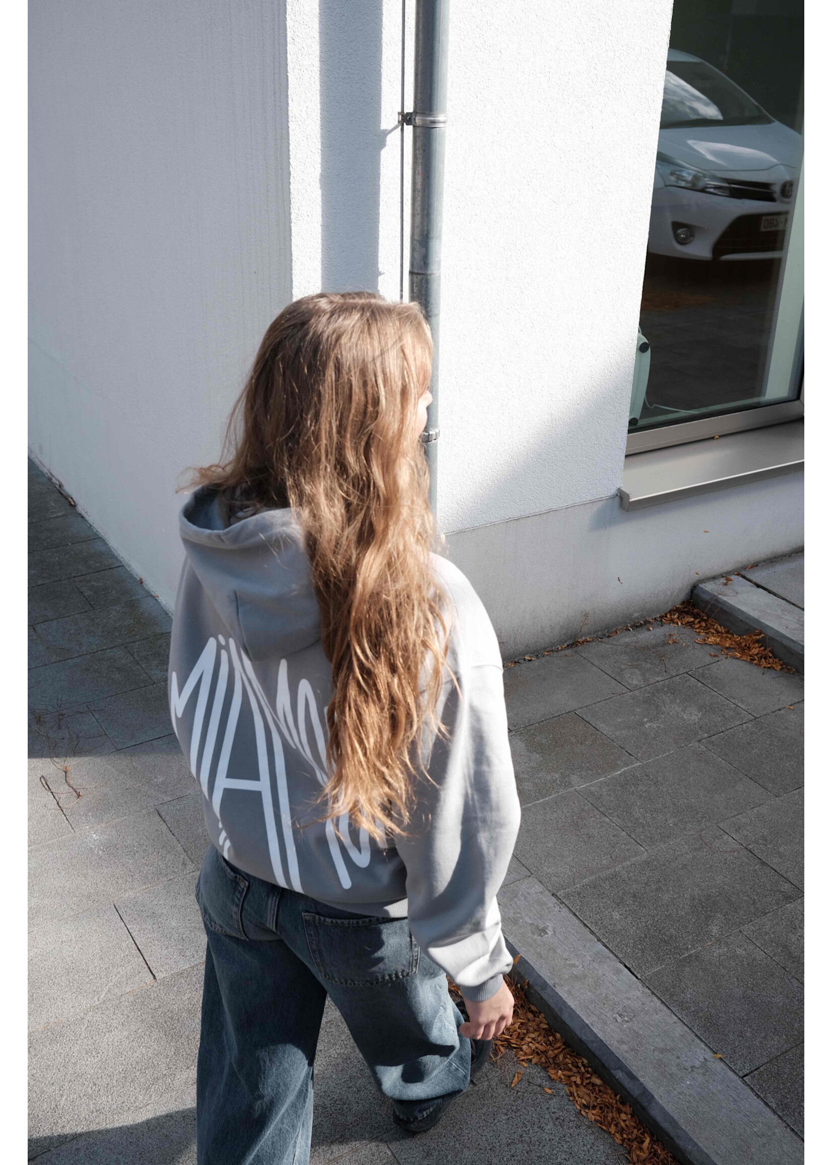 MIAMOR Miamor supreme unisex hoodie - stone grey