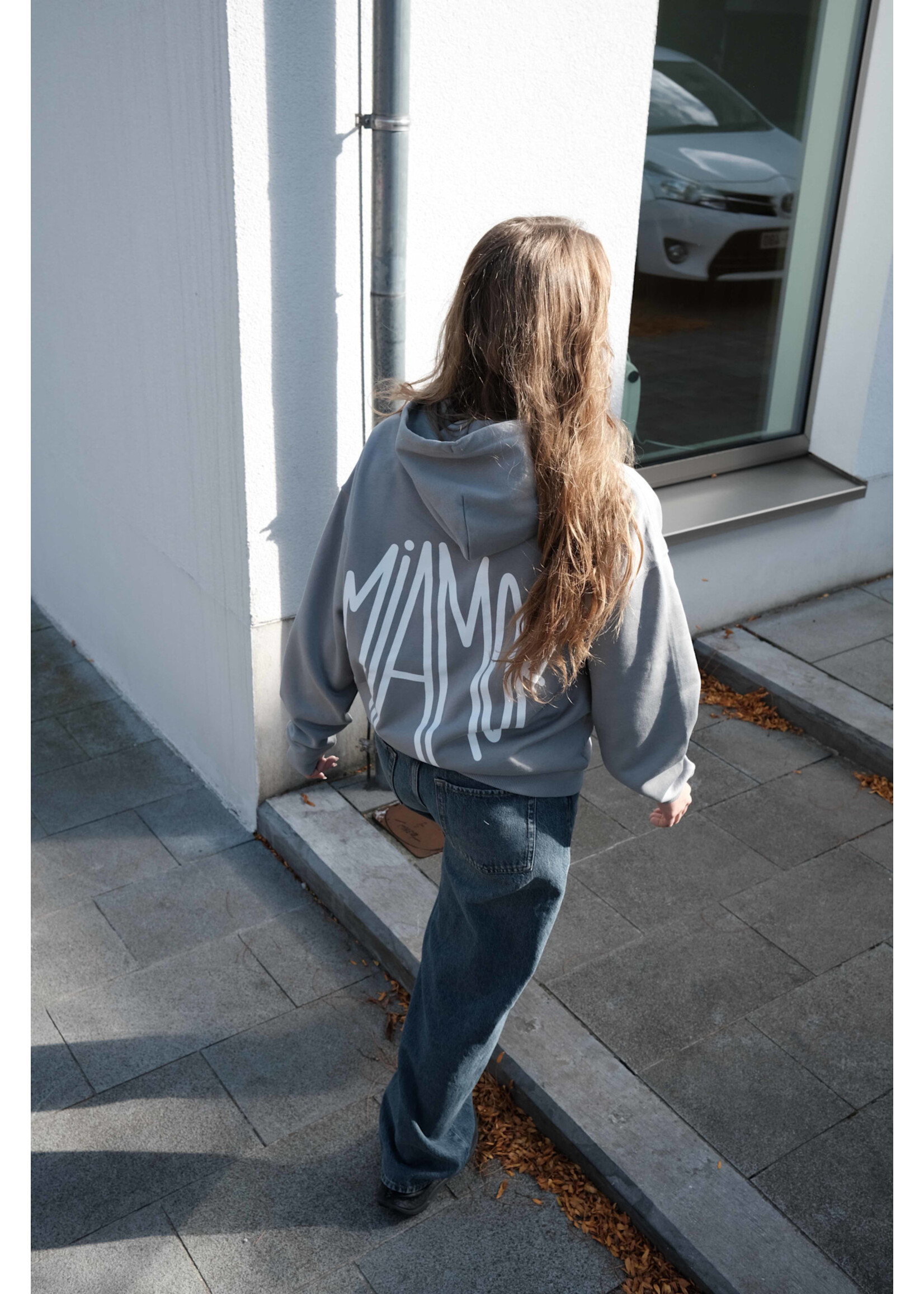 MIAMOR Miamor supreme unisex hoodie - stone grey