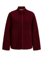 JXVERA TEDDY JACKET - CABERNET