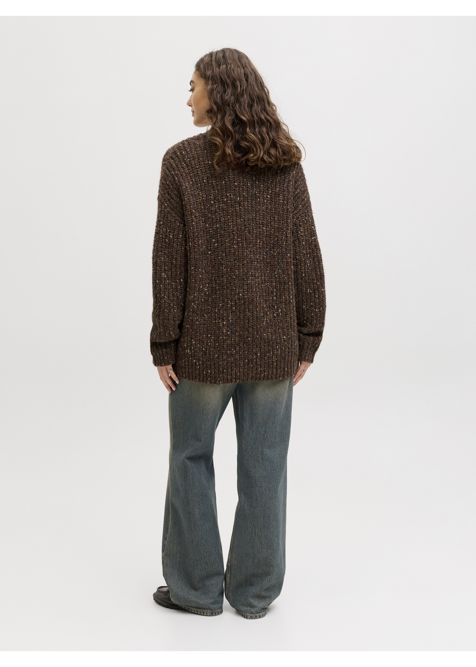 JXSKYLA CARDIGAN KNIT - BRACKEN