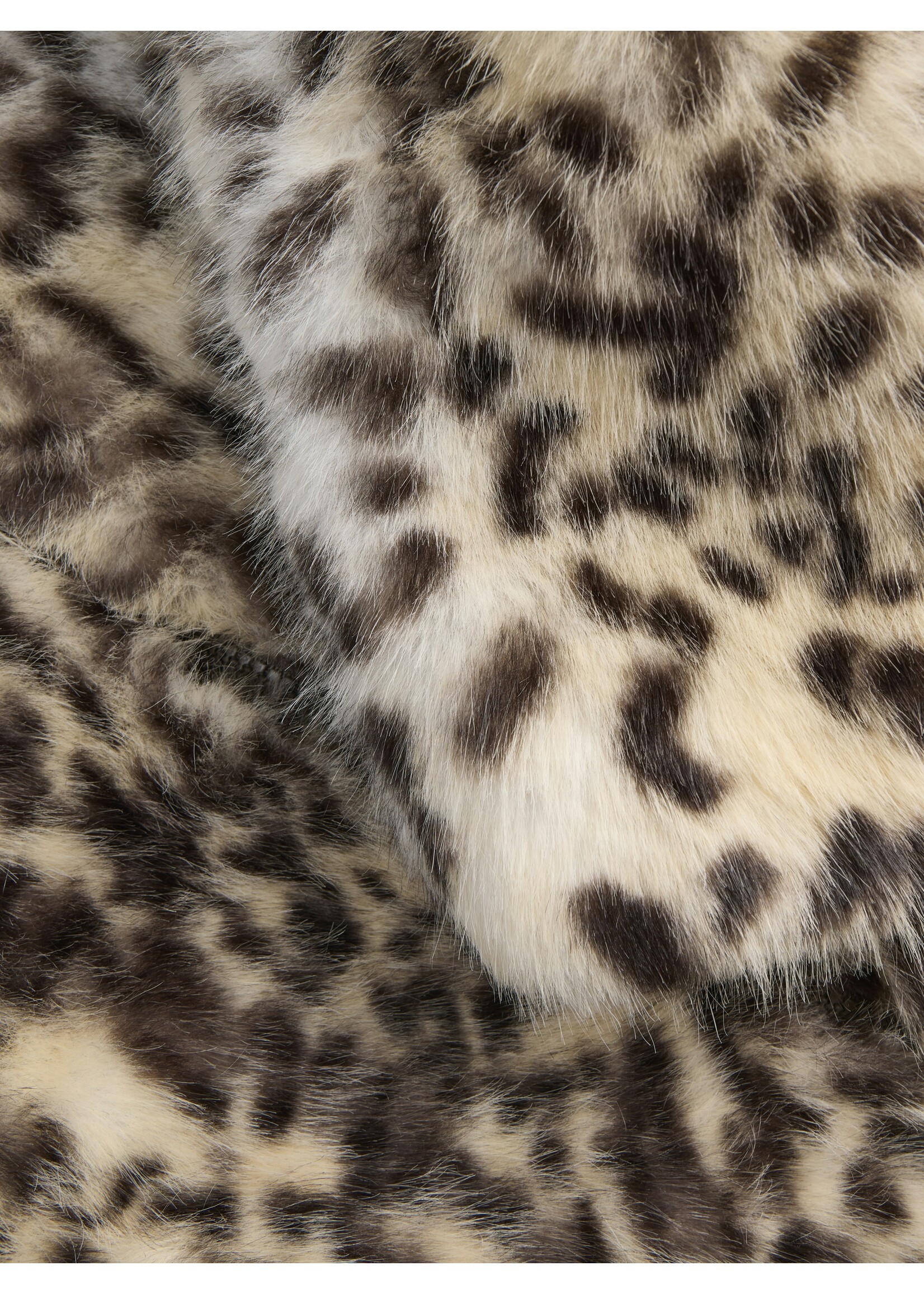 JXTANIA LEO JACKET - BONE WHITE LEOPARD