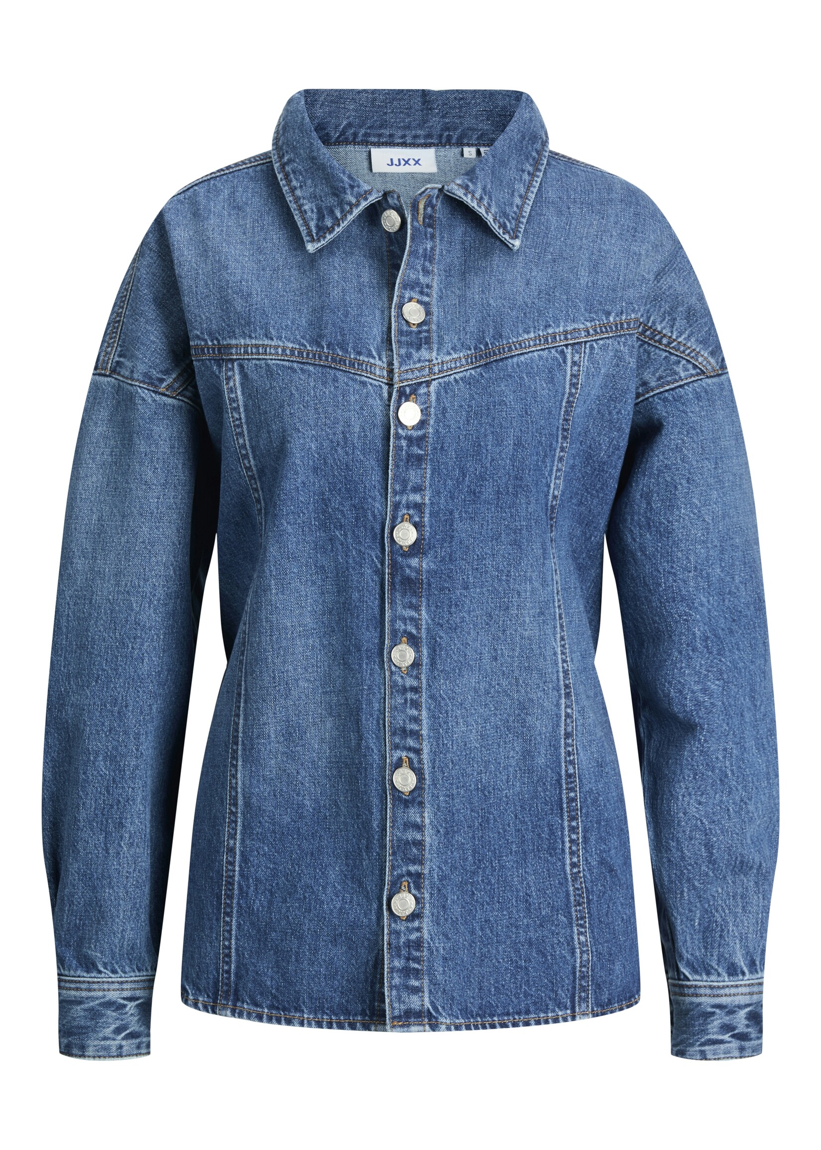 JXJAMILA OVERSHIRT DENIM - MEDIUM BLUE DENIM