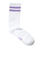 JXBASIC TENNIS SOCK 3-PACK - PURPLE ROSE/ BROWN & YELLOW