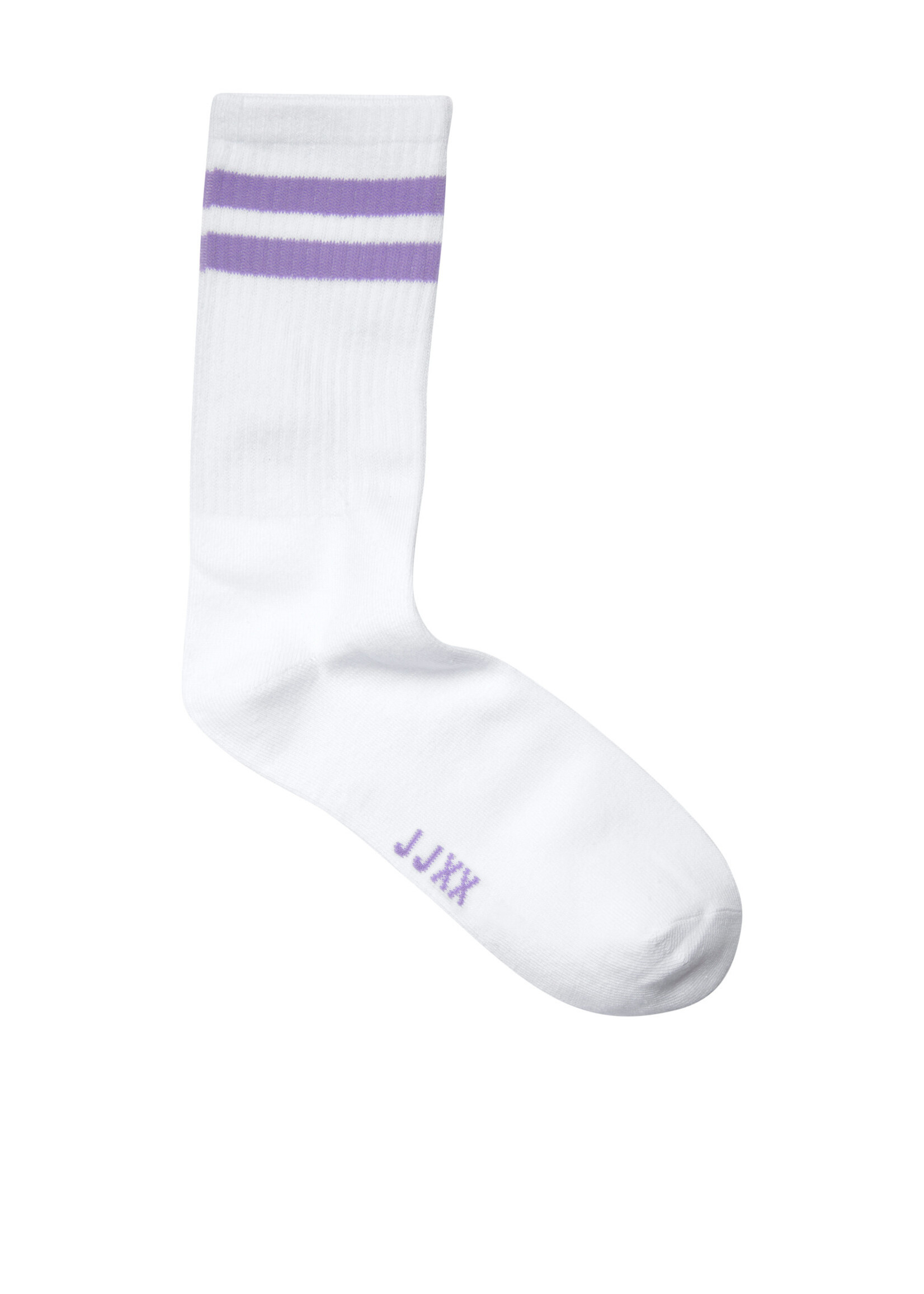 JXBASIC TENNIS SOCK 3-PACK - PURPLE ROSE/ BROWN & YELLOW