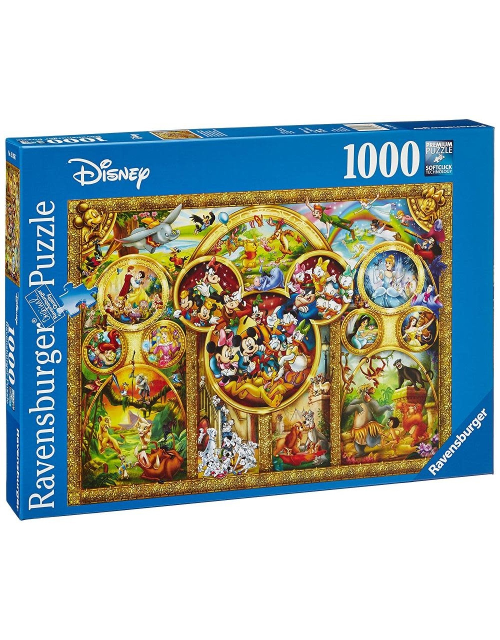 Ravensburger DISNEY Puzzle 1000P - Best Disney Themes