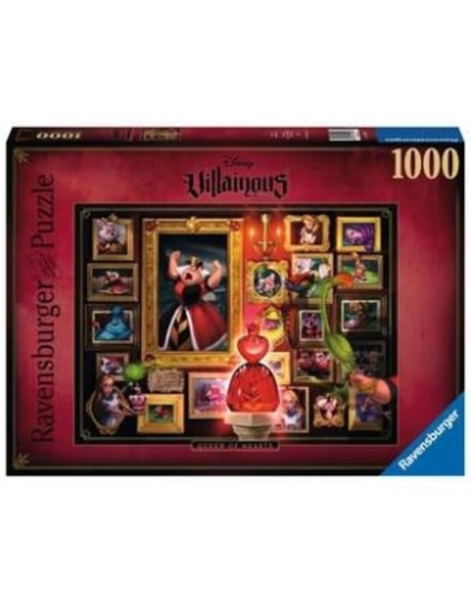 Ravensburger VILLAINOUS Puzzle 1000P - Queen of Hearts
