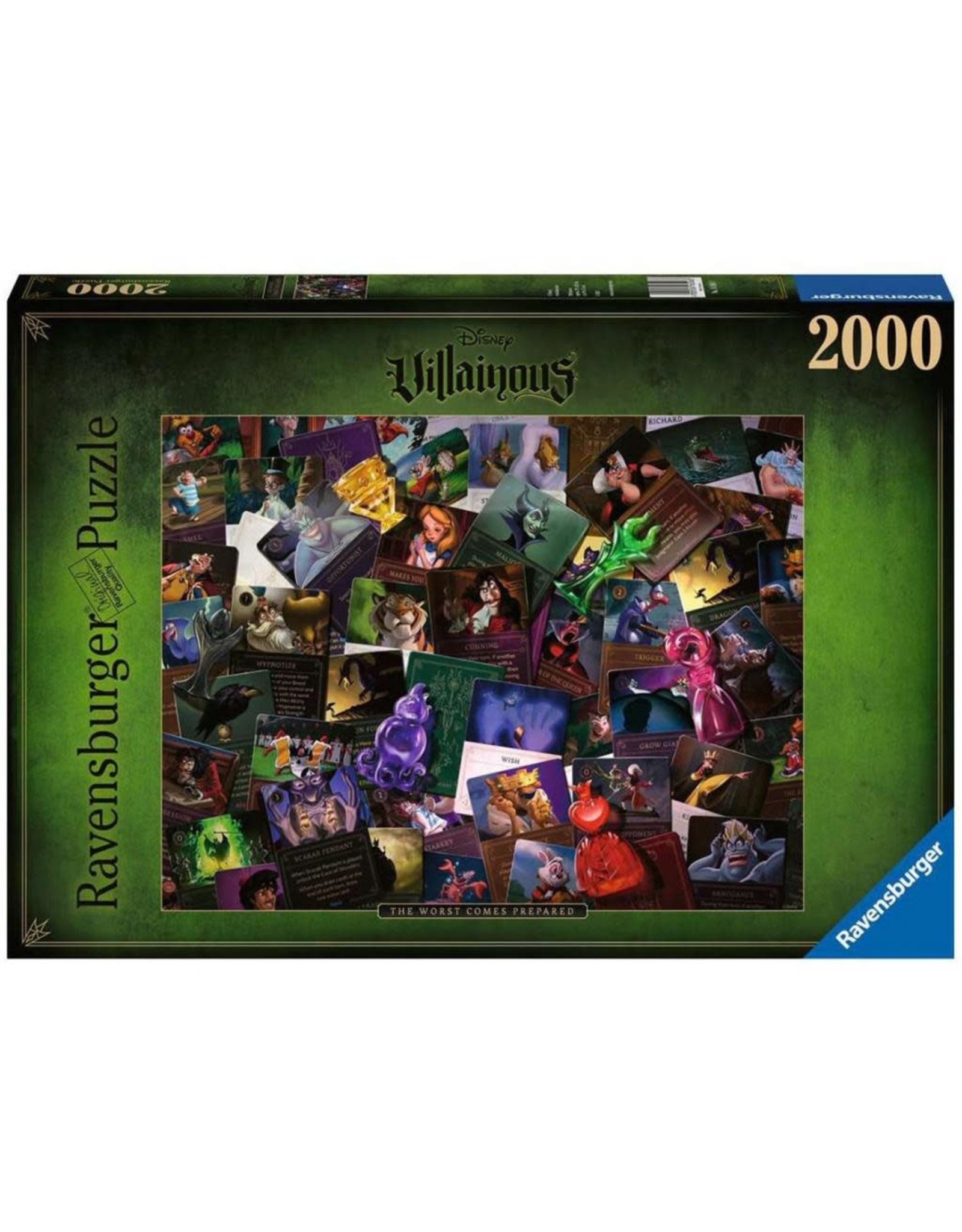 Ravensburger VILLAINOUS Puzzle 2000P - All Villains