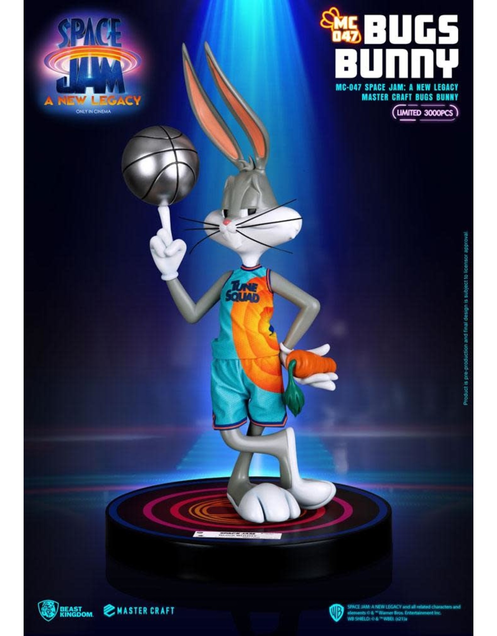 Beast Kingdom SPACE JAM A New Legacy Statue Master Craft 43cm - Bugs Bunny