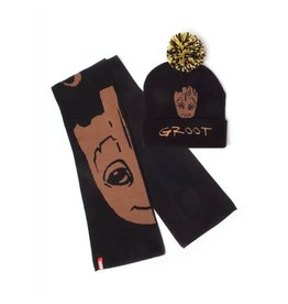 GUARDIANS OF THE GALAXY Beanie & Scarf Set - Groot