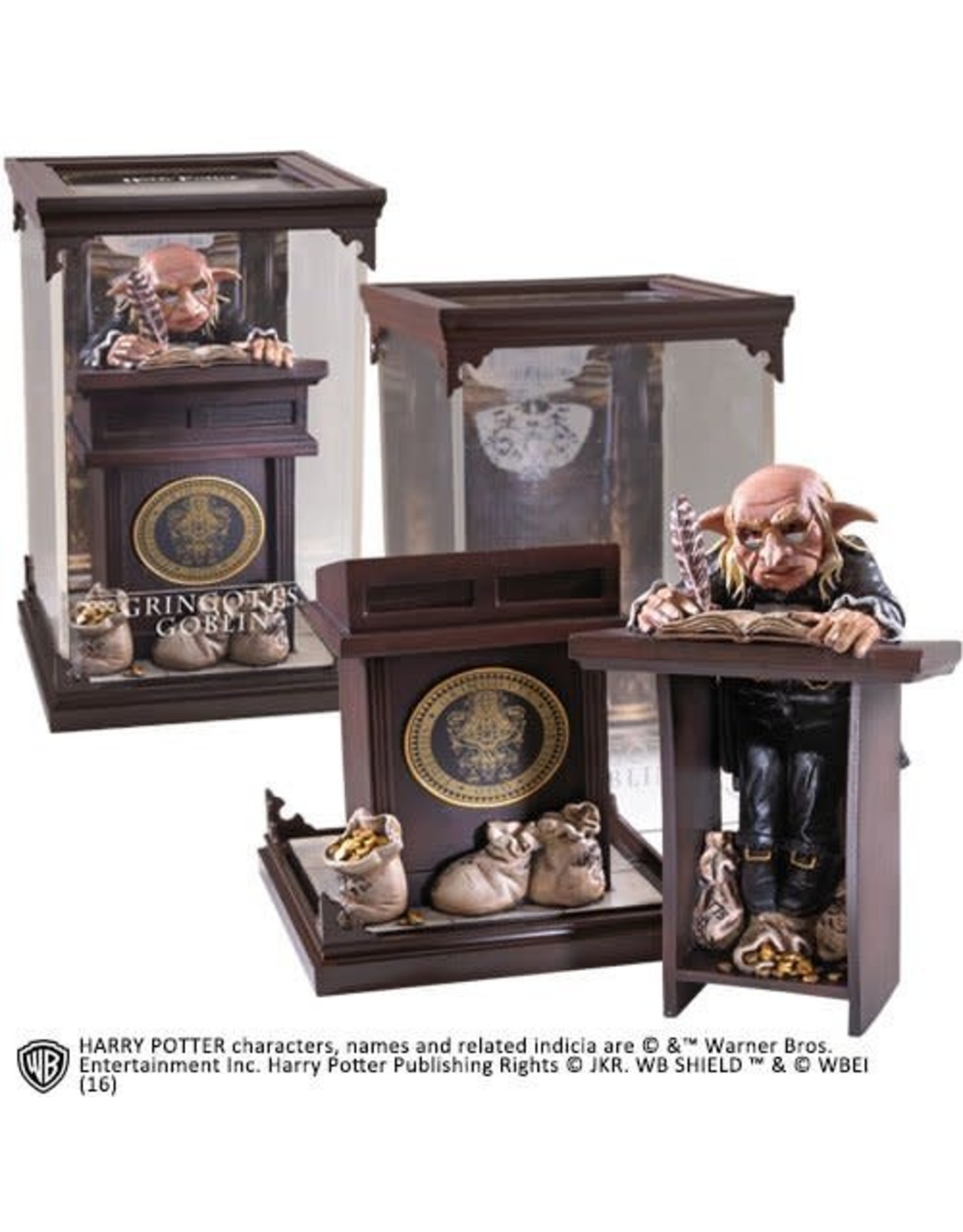 Noble Collection HARRY POTTER Magical Creatures Statue 10 - Gingotts Goblin