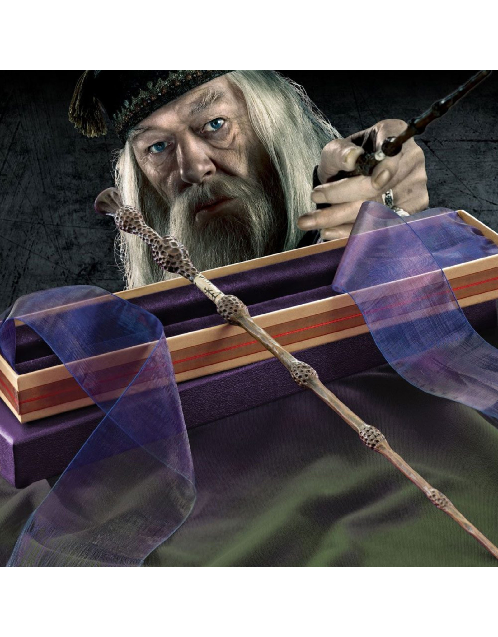 Noble Collection HARRY POTTER Ollivander Wand - Dumbledore